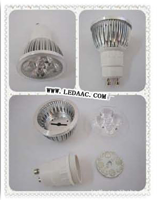 供应5W球泡壳5*1W LED灯泡壳 东莞市大朗普瑞斯照明灯具销售部产品介绍